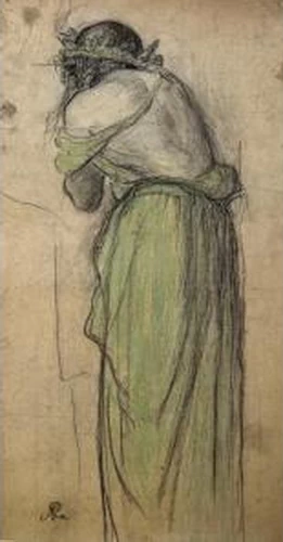 Studio di figura femminle